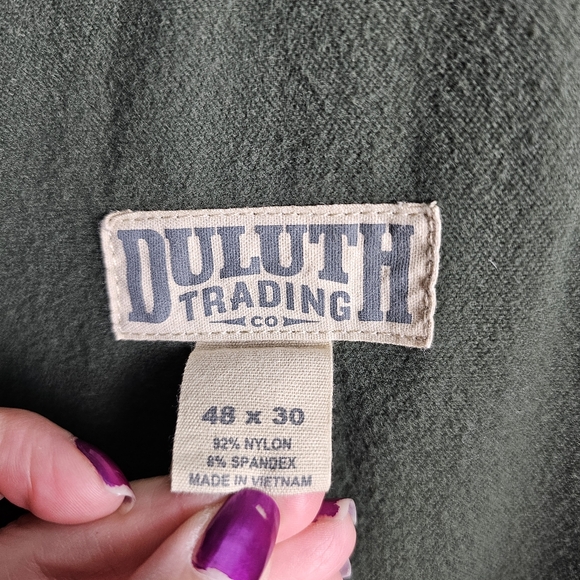 Duluth Trading Co Men's Black Hills Water Repellent Pants in Green - Picture 6 of 12